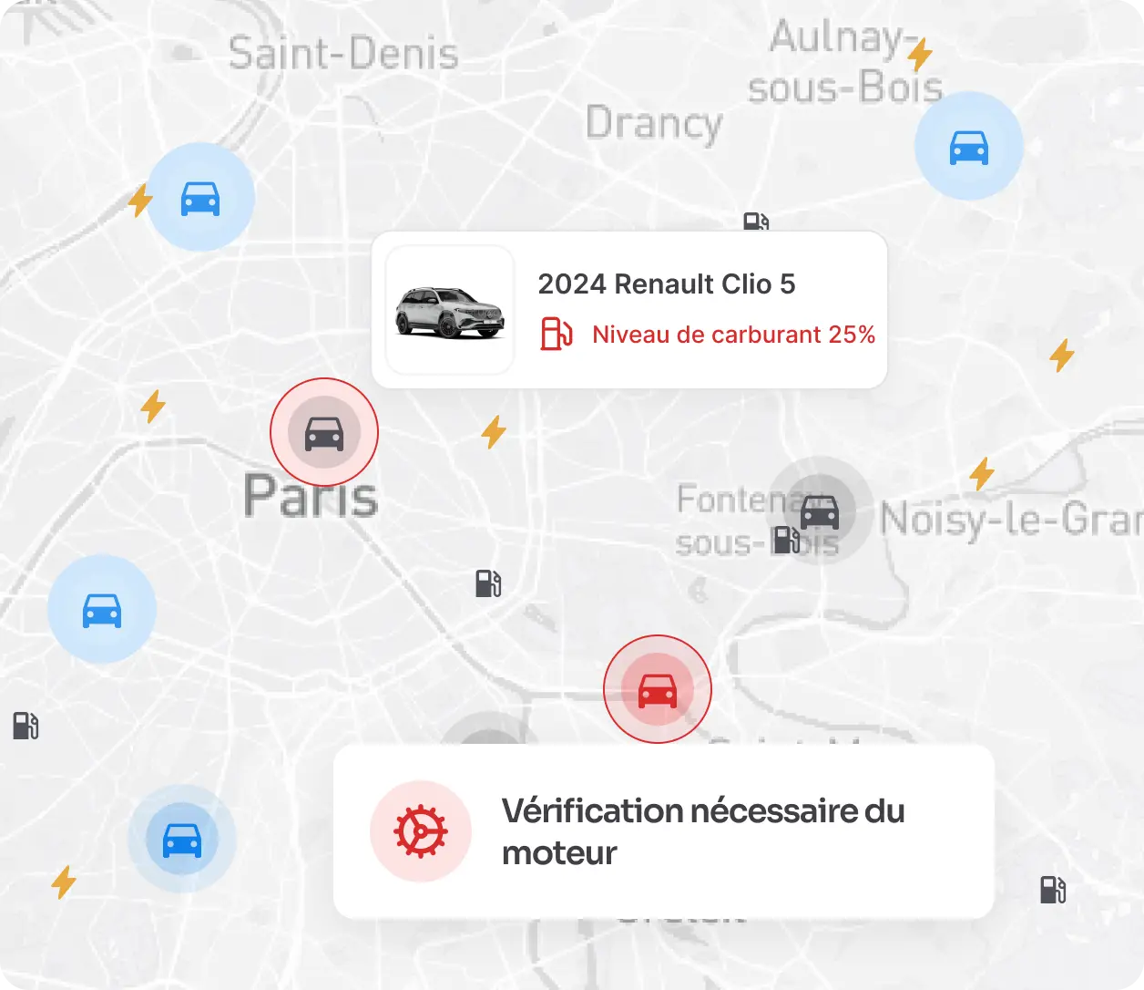 commander un véhicule - Ordres de Travail Mobiles - Gestion Simplifiée