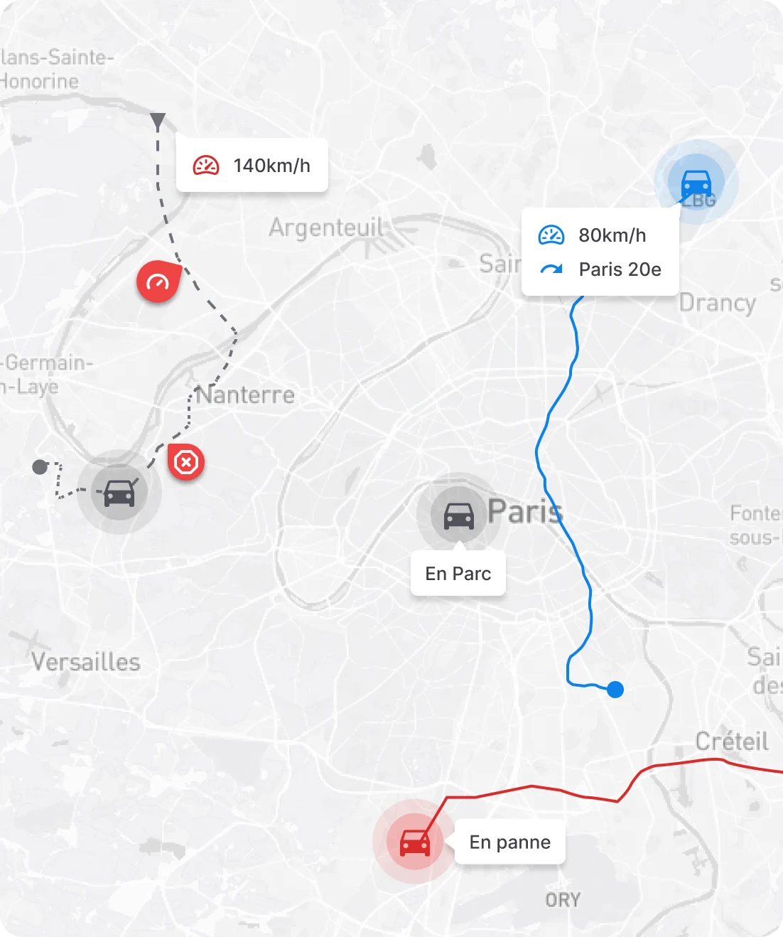 carte de géolocalisation - Dadycar – Votre solution en géolocalisation et suivi de flotte